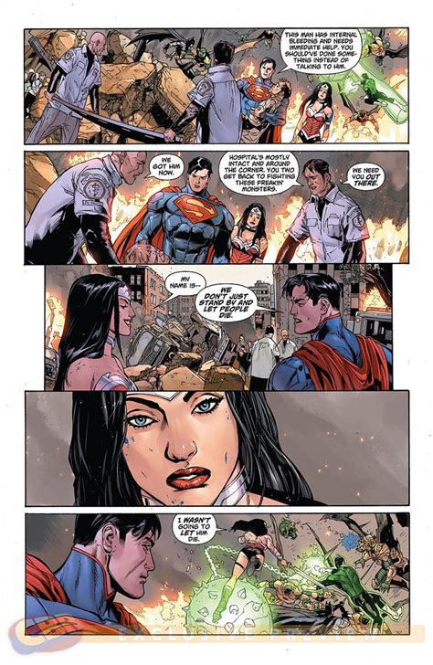 Preview Supermanwonder Woman 13 Page 7 Of 7 Comic Book Resources Comics Superhero