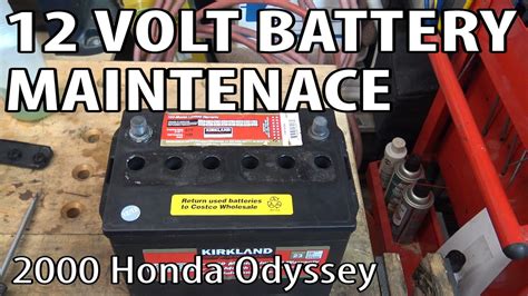 How To Perform Maintenance On A 12 Volt Automotive Battery Youtube