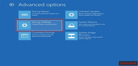 How To Boot Into Windows 11 Advanced Recovery Options Technoresult