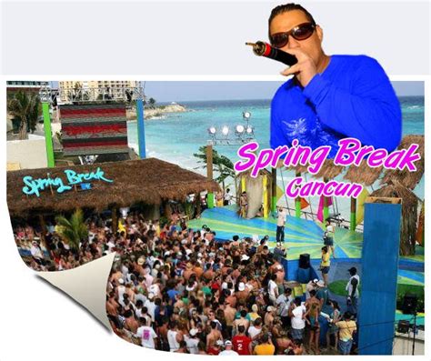 Cancun Nightlife Spring Break Cancun Jumpoff Pool Party