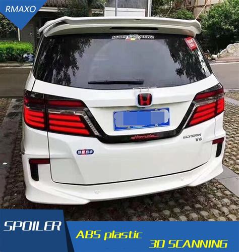 For Odyssey Spoiler 2016 2018 Abs Material Car Rear Wing Primer Color