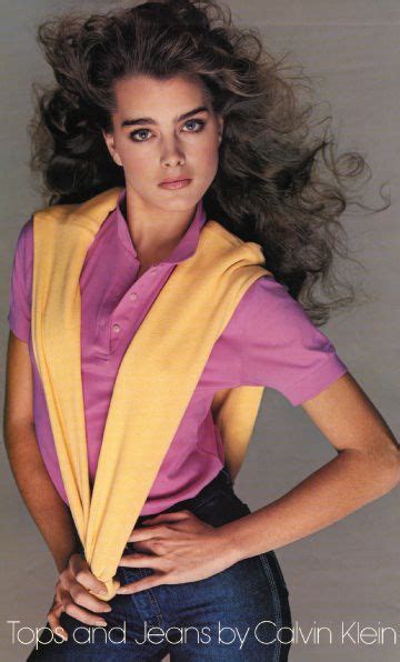 80s brooke shields calvin klein