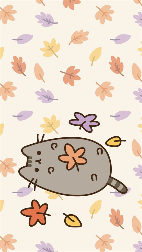 Pusheen The Cat Thanksgiving Wallpapers Wallpaper Cave