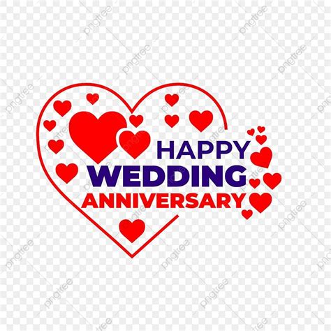 Happy Wedding Anniversary Vector Hd Png Images Happy Wedding