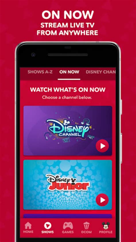 Disney Channel Watch Now Apk Per Android Download