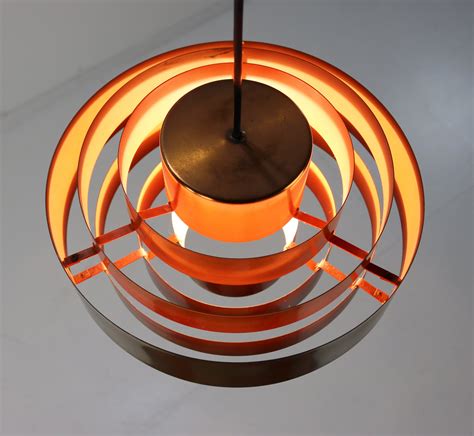 Danish Design Brass Pendant Lighting By Jo Hammerborg