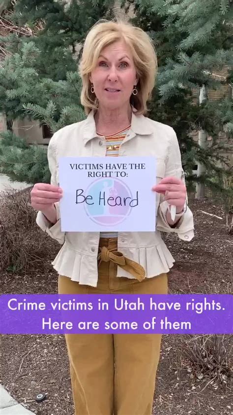 In Honor Of National Crime Victims Rights Week We Decided To Make A Video Highlighting Some Of