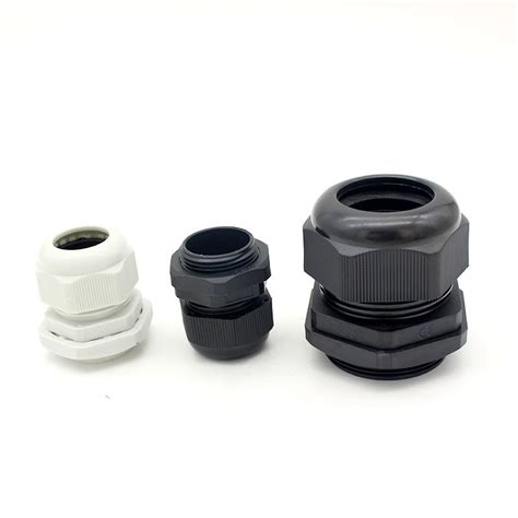 Waterproof IP68 Nylon Cable Glands M16 Pg Plastic Cable Connectors