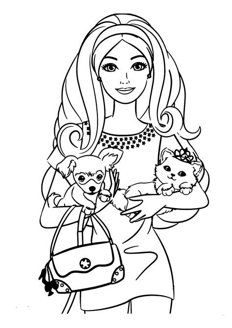 Get Cachorrinho Desenho Da Barbie Para Colorir Pics Colorir Images