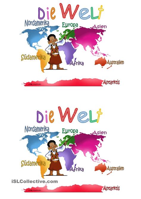 Klicke hier um dein ausmalbild erdkunde deckblatt kontinente als pdf zu öffnen. Die Welt und die Kontinente | Kinder schule, Grundschule ...