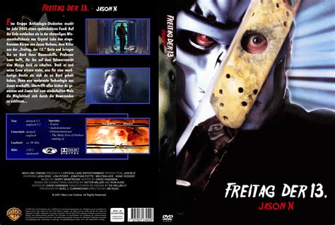 Freitag Der 13 Teil 10 Jason X 2001 R2 German Dvd Covers And Labels