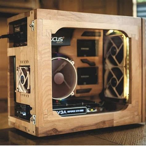 Would You Buy A Wooden Cased Gaming Rig Diy Pc Case Wood Computer