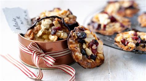 Sour Cherry And Stem Ginger Florentines Recipe Bbc Food