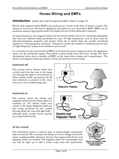 Complete electrical house wiring diagram. house-wiring-emf.pdf | Electrical Wiring | Cable