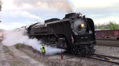 Union Pacific 844 Steam Locomotive Youtube