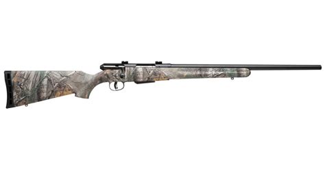 Savage 25 Walking Varminter 223 Rem Bolt Action Rifle With Camo Stock