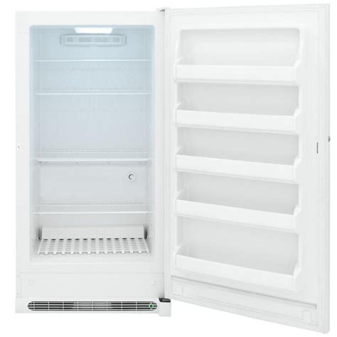 frigidaire lffh17f3qw 16 6 cu ft frost free upright freezer in white
