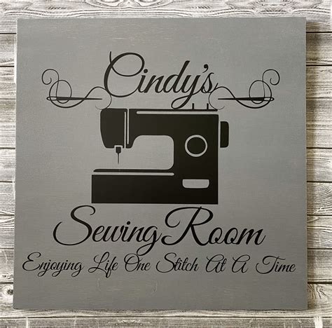 Sewing Room Decor Personalized Signs T For Mom Craft Etsy