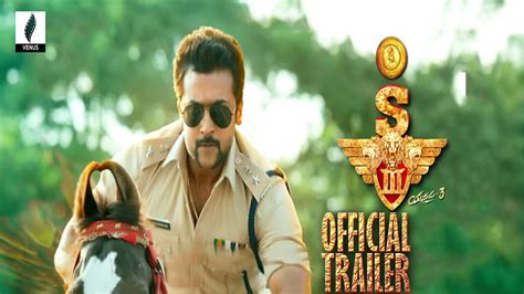 Singam 3 S3 Telugu Movie Trailer Suriya Shruti Haasan Anushka