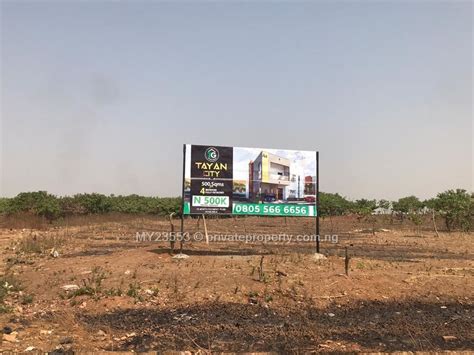 For Sale Land 500sqms Plot At Idu By The Train Station By The Road