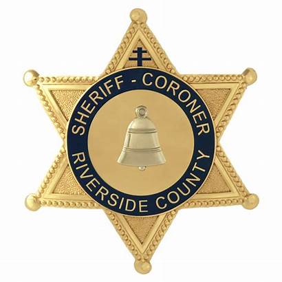 Riverside County Department Patch Sheriff Sheriffs California