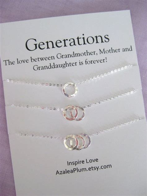 Check spelling or type a new query. 60th Birthday Gift ideas for Women Generations Necklace ...