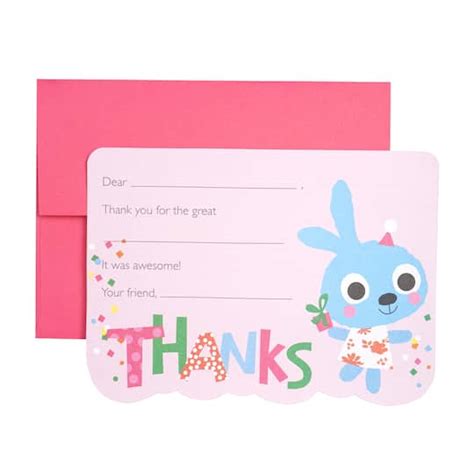 Mara Mi® Bunny Thank You Cards And Envelopes 8ct Michaels