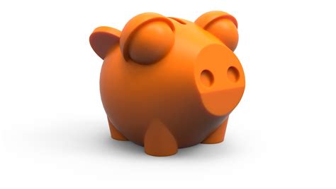 Free Stl File 3d Piggy Bank 🏦・model To Download And 3d Print・cults