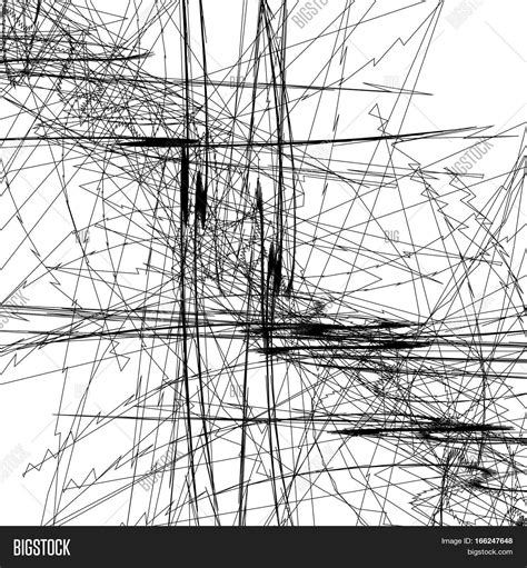 Sketchy Lines Art Image Pattern Vector And Photo Bigstock