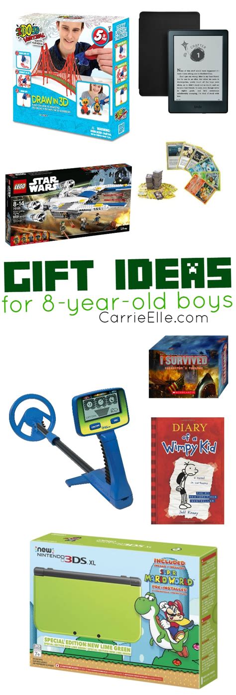 Gift Ideas for 8YearOld Boys  Carrie Elle