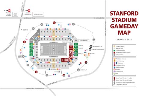 Stanford Stadium Seating Chart Two Birds Home
