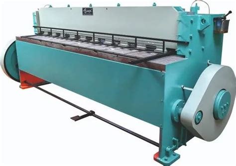 Anox Stainless Steel Mechanical Sheet Cutting Machine For Industrial