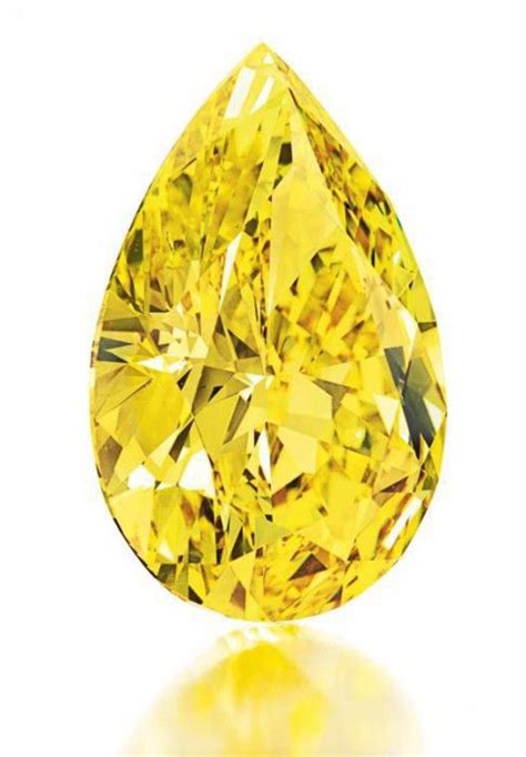3277 Carat Fancy Vivid Yellow Diamond Colored Diamonds Yellow