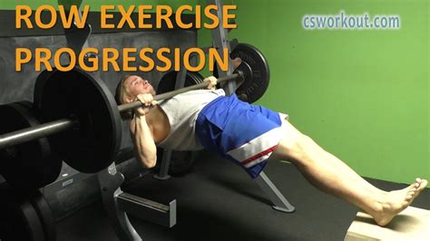 Seated Standing Row Progression Csworkout Demonstration Video Youtube