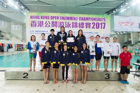 香港公開游泳錦標賽奪得屬會全場總亞軍 泳天游泳會