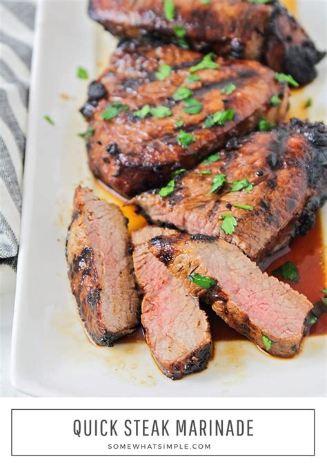 Should this be done 24 hours in advance? Quick and Easy Steak Marinade Recipe | Somewhat Simple