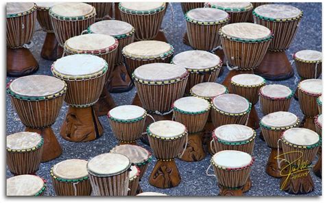 African Djembe Drums African Djembe Drums Goombay Festiva Flickr