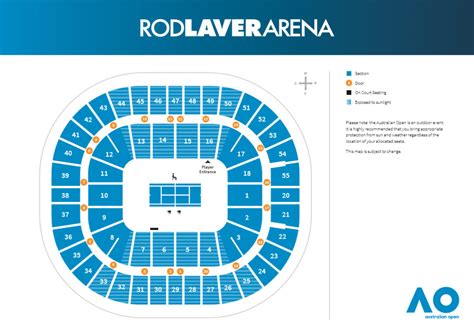 Tennis in the landa wta 250 event by topnotch management. Australian Open Seating Guide | Championship Tennis Tours