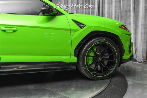 Used 2021 Lamborghini Urus Suv Pearl Capsule Verde Mantis Green Pearl
