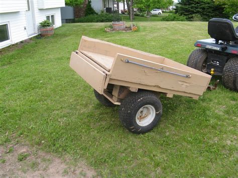 This Is My Lawn Tractor Dump Cart Trailer Lawn Tractor Trailer Lawn