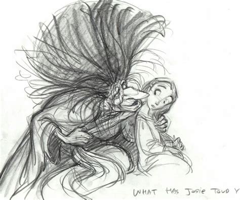 Concept Art Of Mother Gothel With Rapunzel From Disney S Tangled At This Stage Of Film