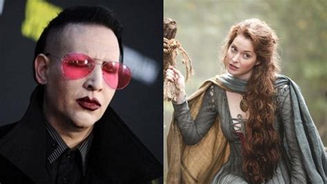 Atriz De Game Of Thrones Acusa Marilyn Manson Por Agressão E Estupro