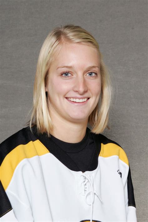 Allie Schwab Named Miac Women’s Hockey Player Of The Year Three Other Gusties Awarded All