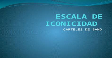 Escala De Iconicidad Ppt Powerpoint Images And Photos Finder