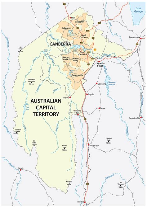 Australian Capital Territory Maps And Facts World Atlas