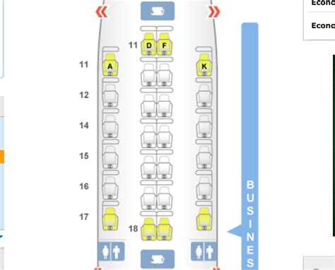 China Airlines Seat Map Airbus A350 900