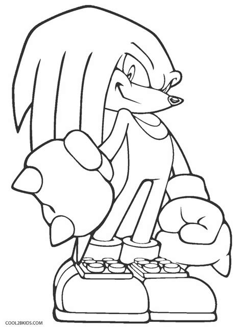 Printable Sonic Coloring Pages For Kids | Cool2bKids