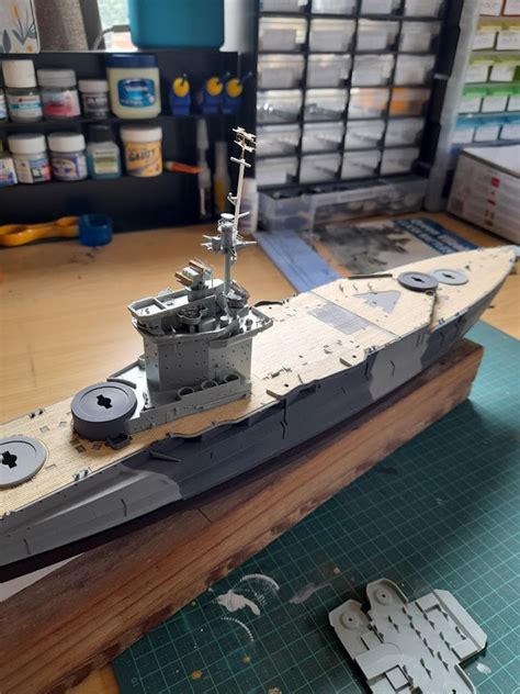Academy S 1 350 HMS Warspite FineScale Modeler Essential Magazine