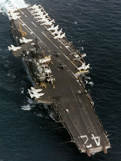 Uss Franklin D Roosevelt Cvb Cva Cv 42 Aircraft Carrier Us Navy