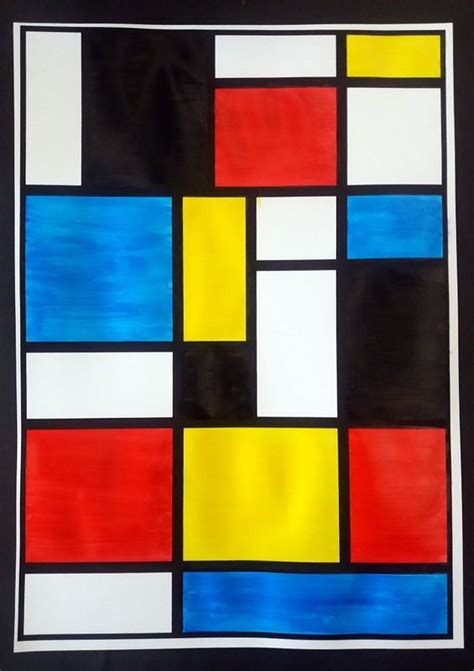 34 Piet Mondrian Most Famous Painting Errinsahitya